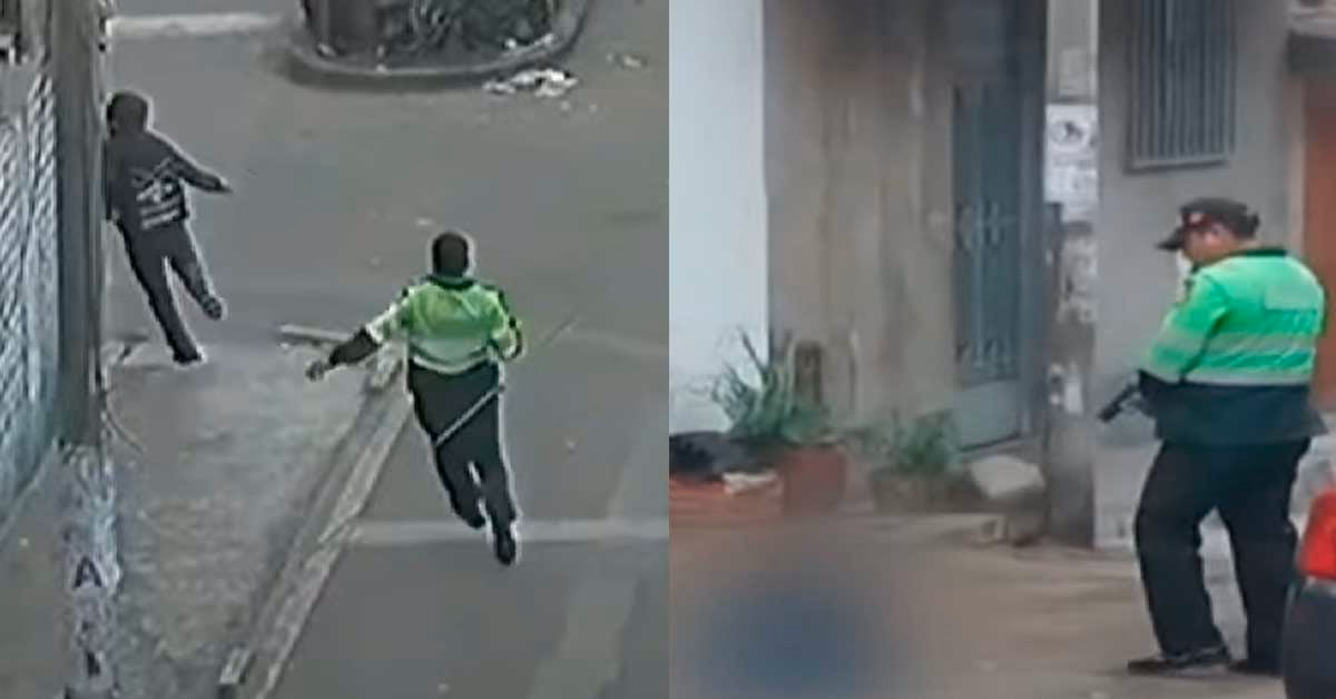 ¿Qué le pasó a un delincuente abatido?