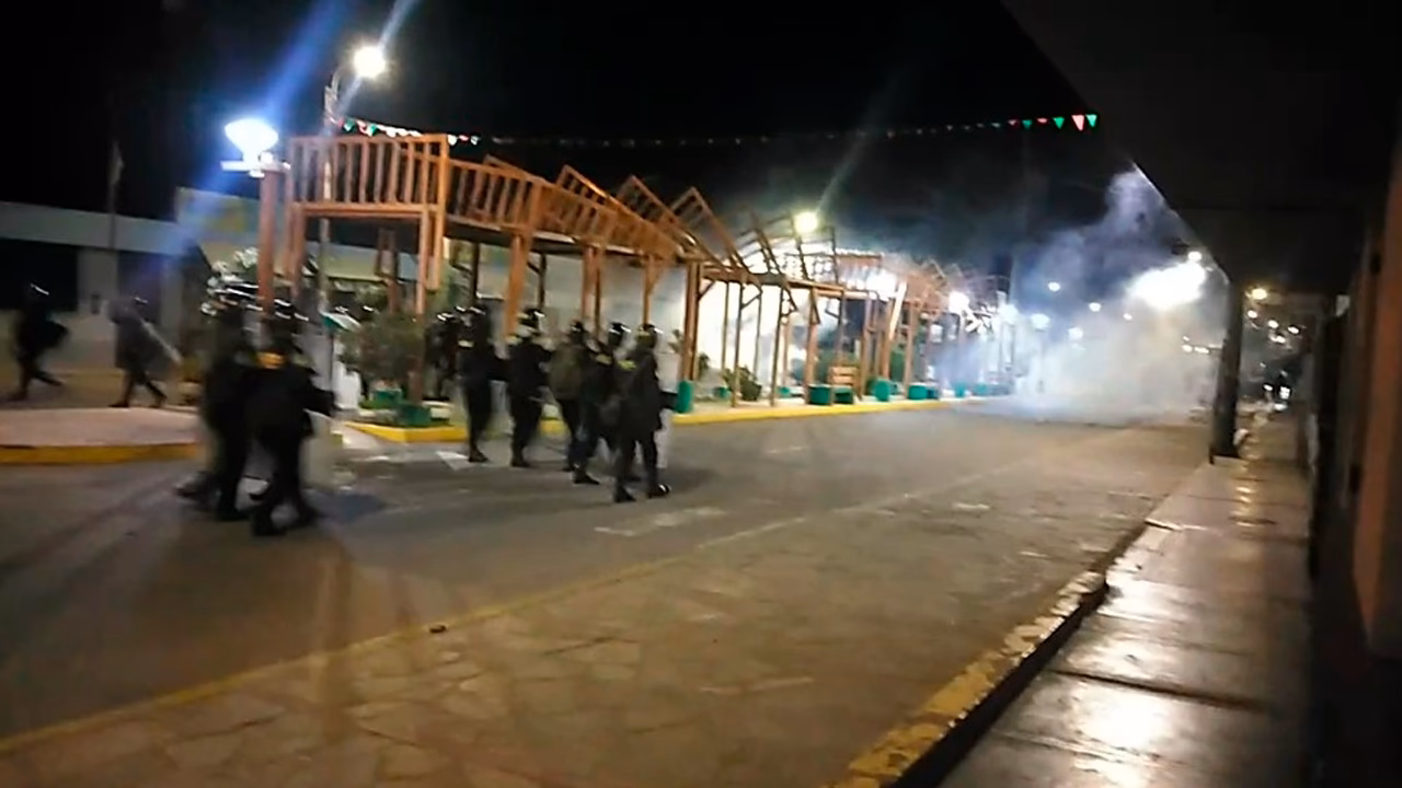 ¿Cuántos policías hay en el Valle de Tambo?