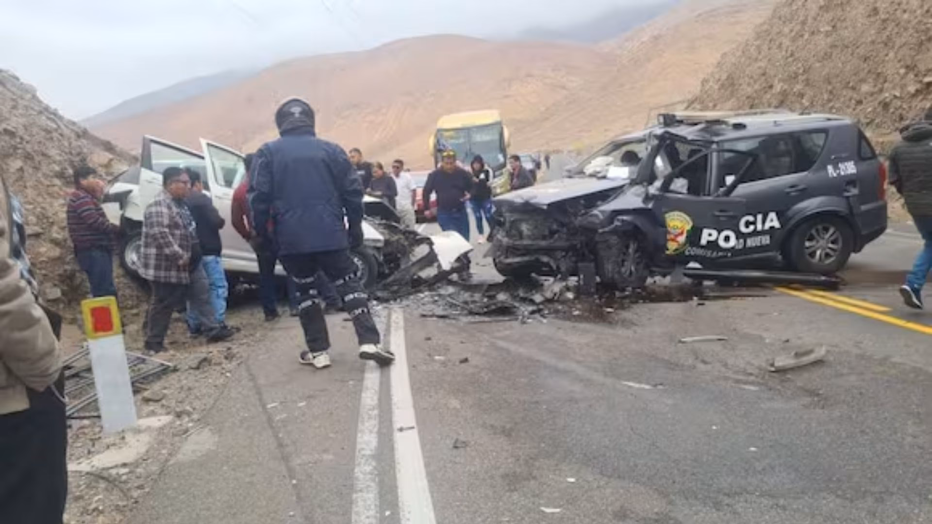 ¿Qué pasó con los policías en el accidente del Deportivo Momoxco?