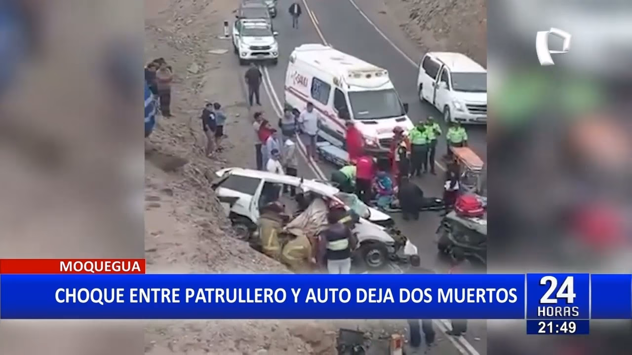 ¿Qué pasó con la policía en Moquegua?