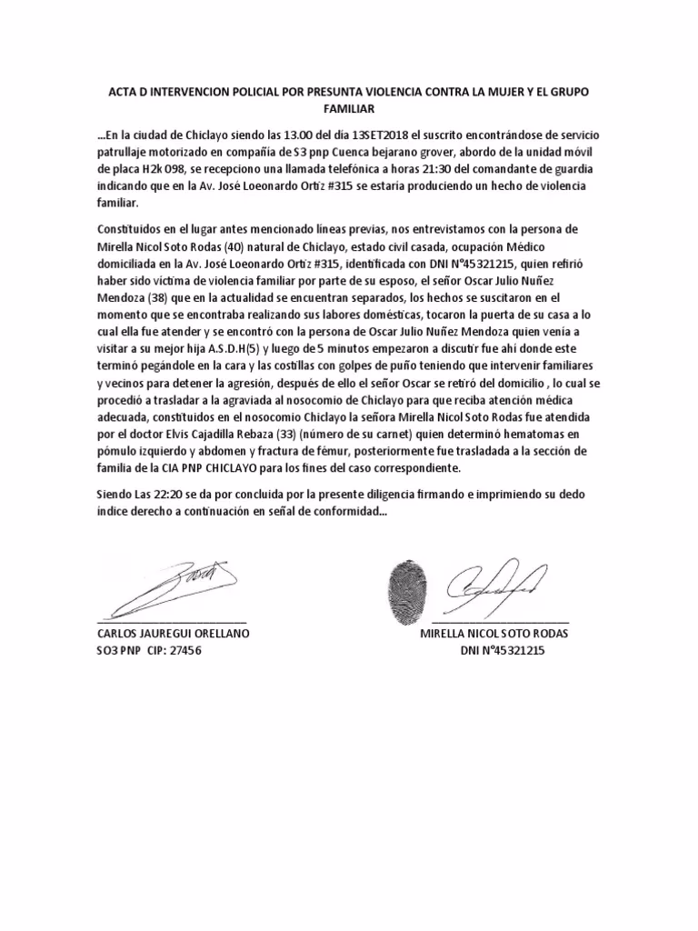¿Cómo coordinar la intervención urgente de la policía ante una situación de maltrato o violencia familiar y sexual?