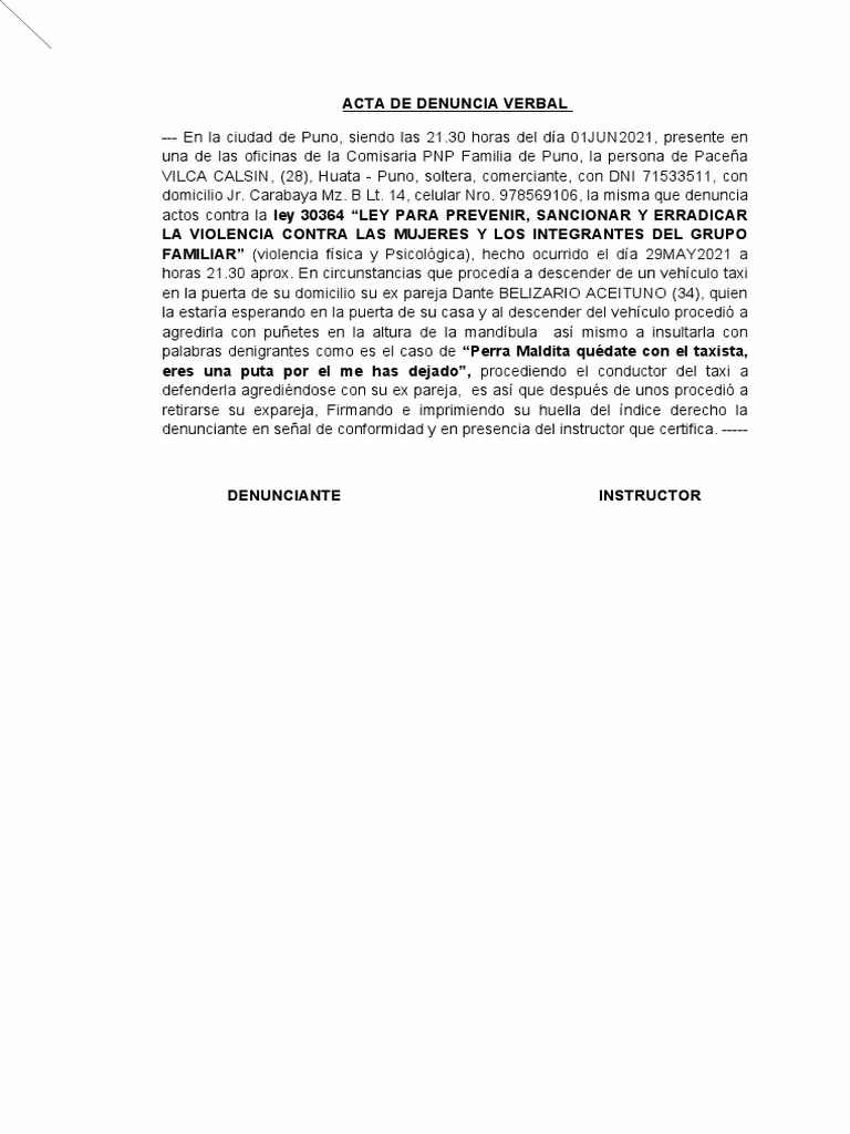 ¿Cuántas denuncias de agresiones físicas y psicológicas hay en la Policía Nacional?