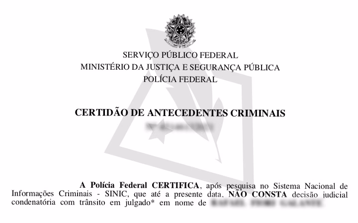 Qual a diferença entre a certidão de antecedentes criminais Polícia Civil e Polícia Federal?