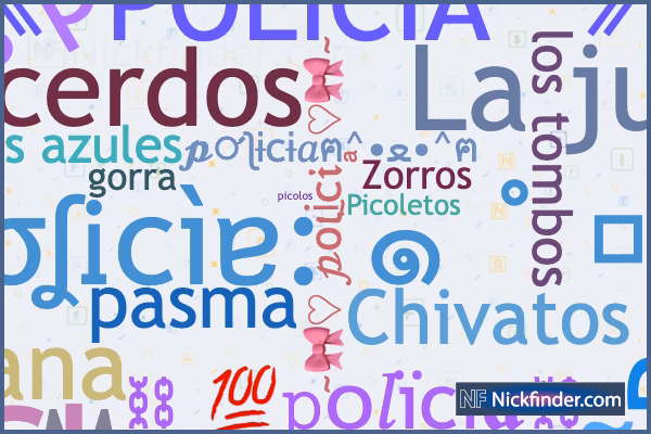 ¿Cómo crear apodos para Policia?