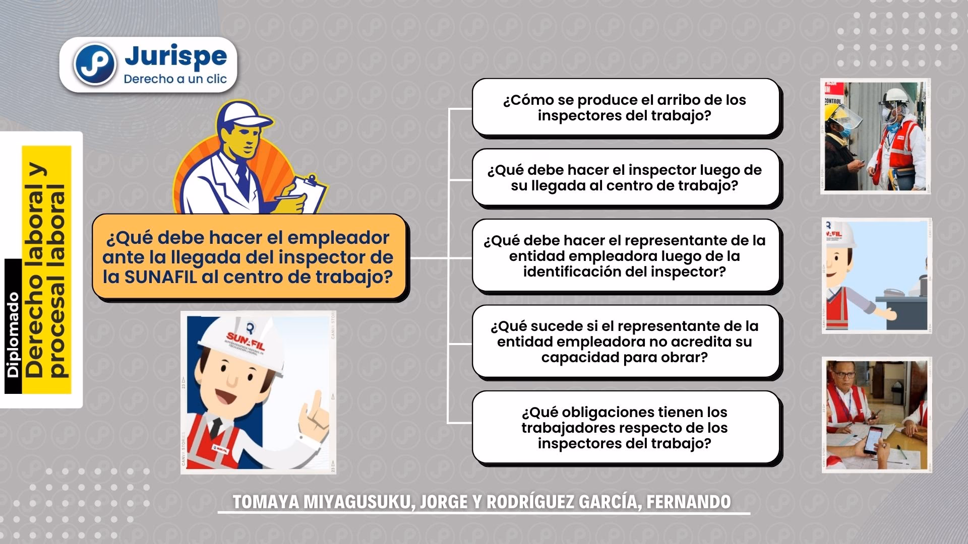 ¿Quiénes están obligados a colaborar en la actuación inspectiva?