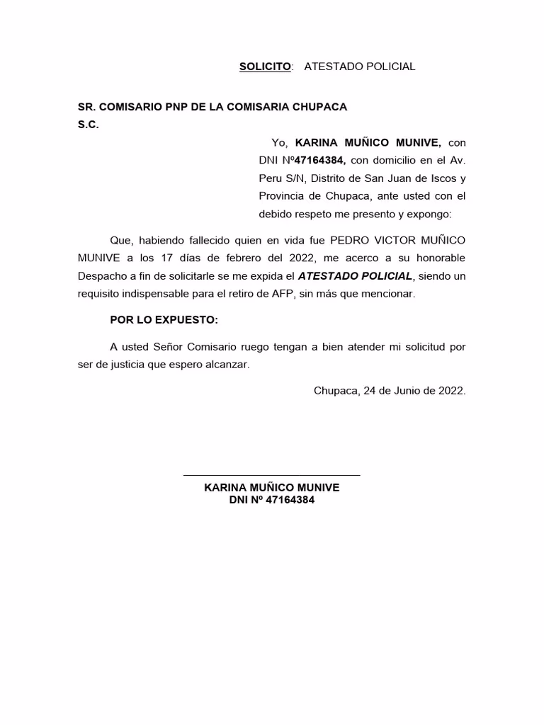 ¿Por qué el atestado es importante en el proceso penal peruano?