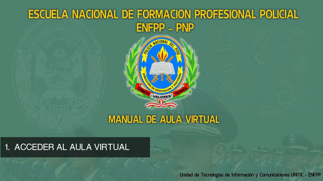 ¿Cómo acceder a la planilla virtual de la Policía Nacional del Perú?