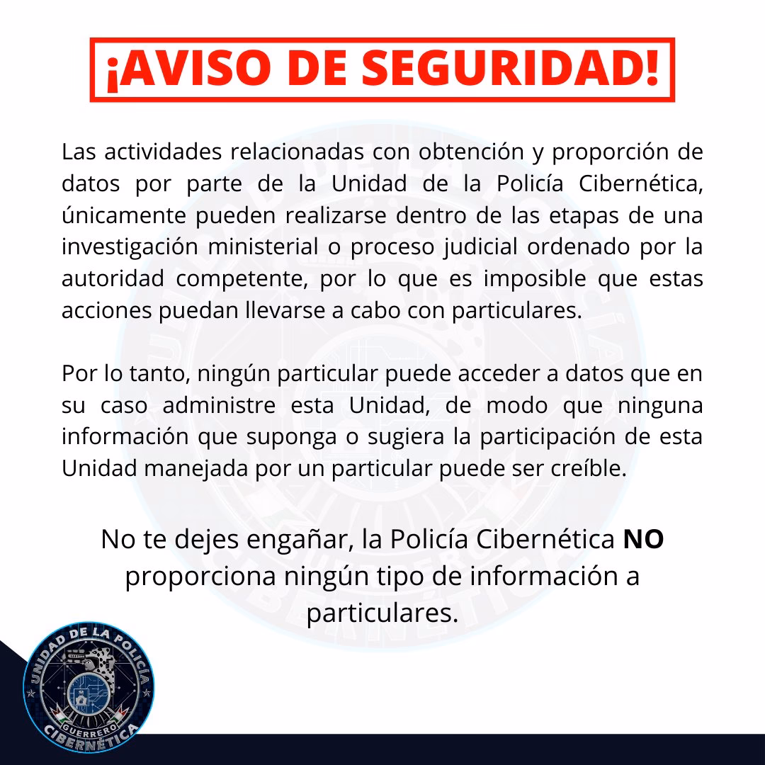 ¿Qué ha hecho alertar a la Policía Nacional?