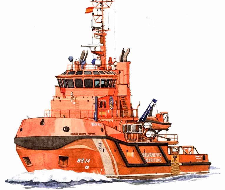 ¿Qué es un buque bombero?