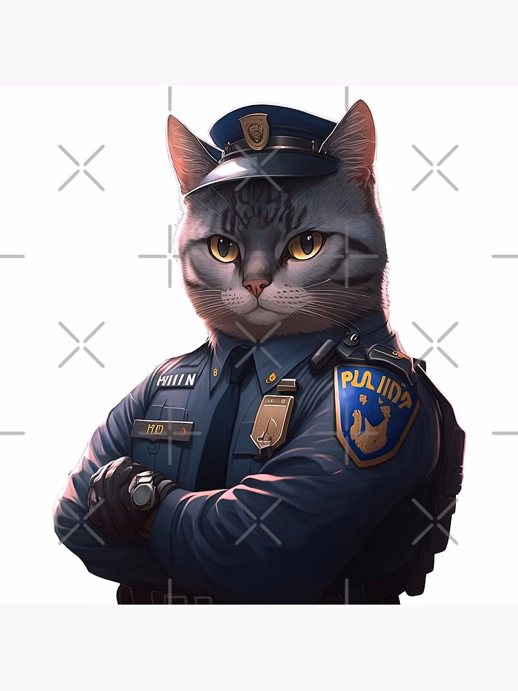 ¿Cómo ayudan los Buffycats al gato policía?
