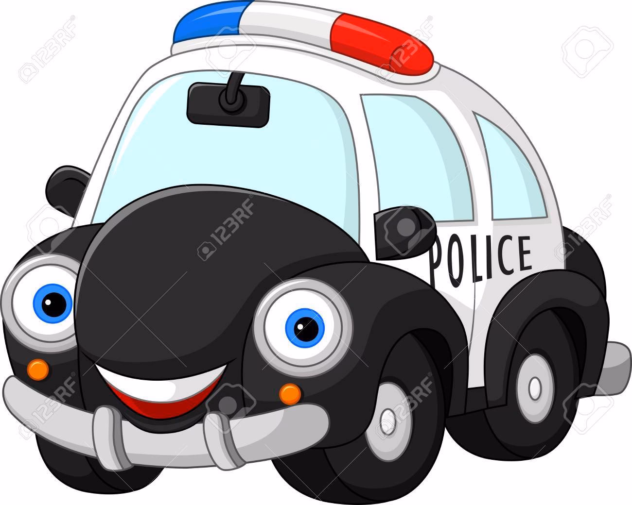 ¿Qué ofrece blippi español sobre carros de policía?