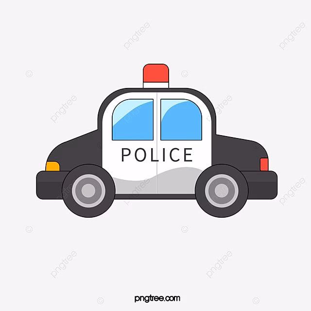 ¿Cómo se llama el carro de policía para niños de primaria?