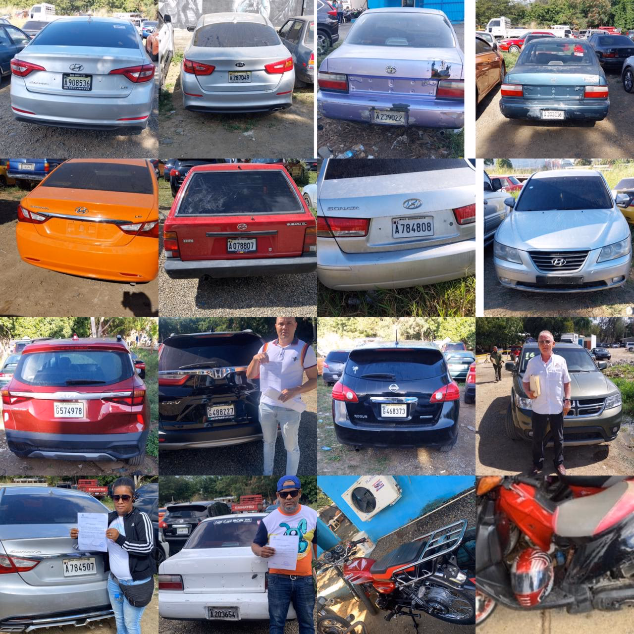 ¿Dónde puedo ver los autos recuperados?