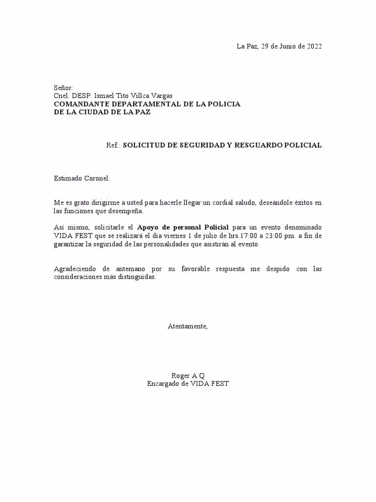 ¿Cuáles son los oficios para solicitar apoyo de Seguridad Pública?