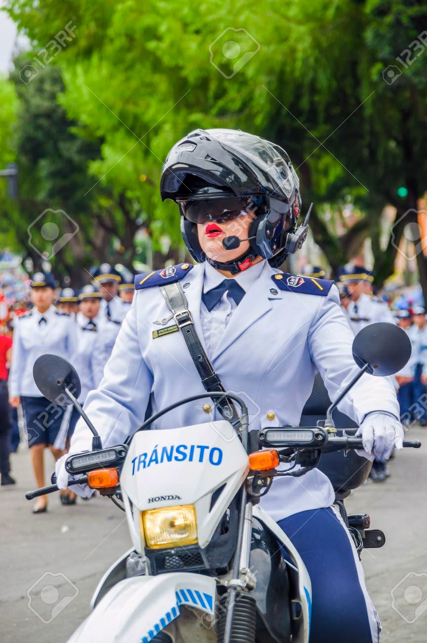 ¿Qué pasó con la moto de la policía?