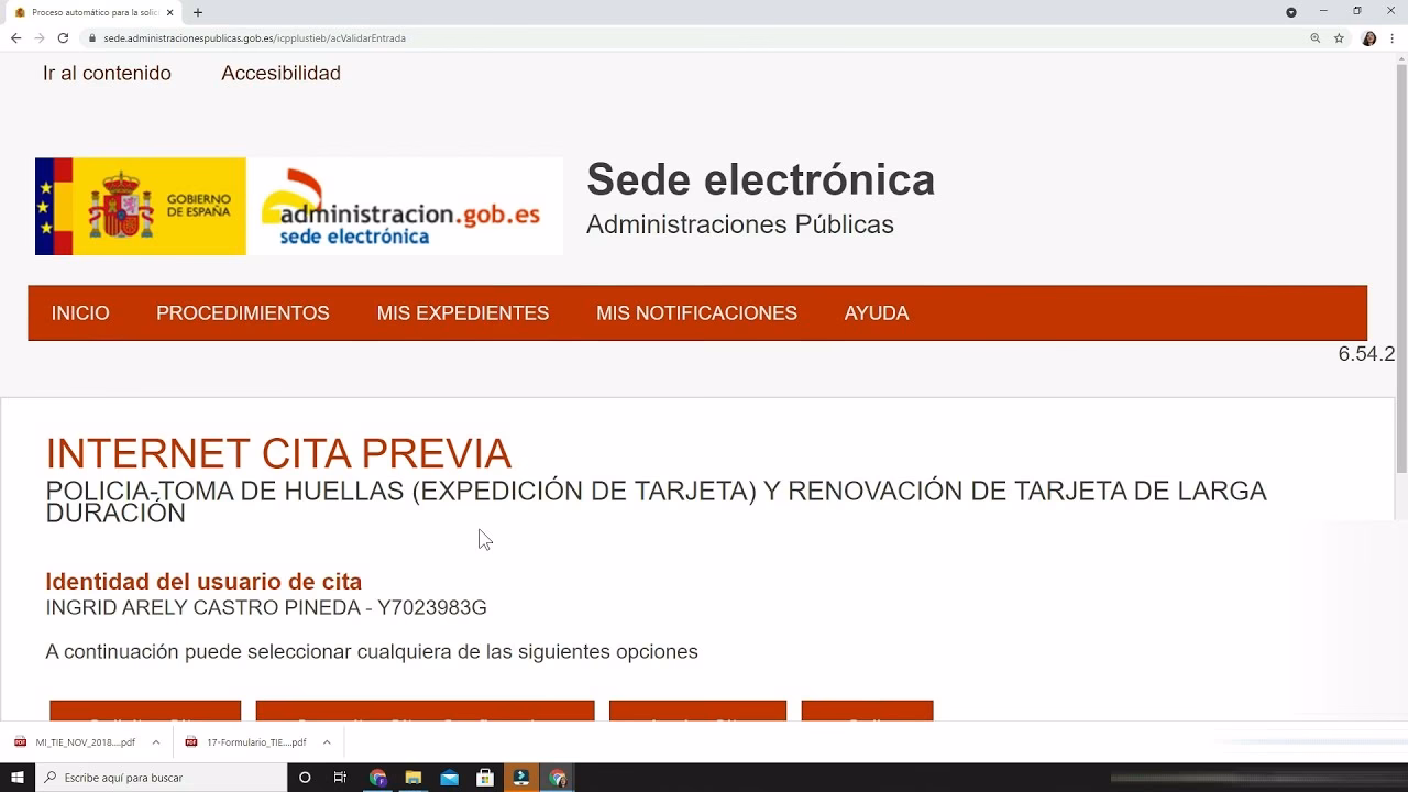 ¿Cómo solicitar una cita previa para la toma de huellas?