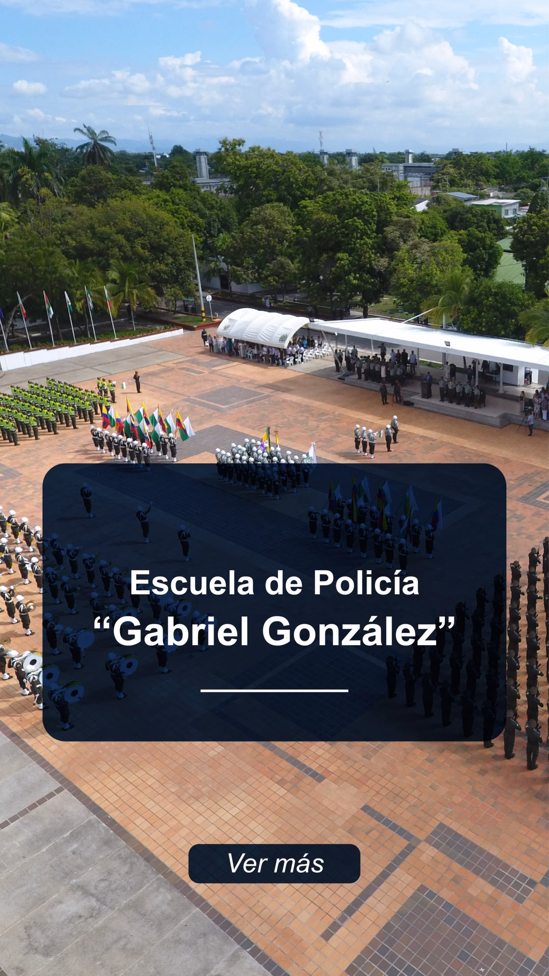 ¿Quién construyó el Colegio de la Policía Nacional?