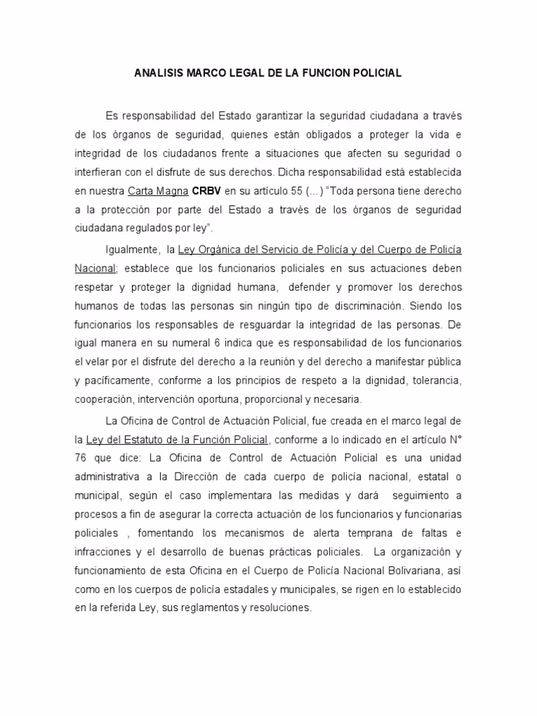 ¿Por qué se dio la intervención policial en San Marcos?