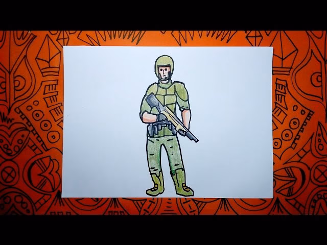 ¿Cómo dibujar un policía?