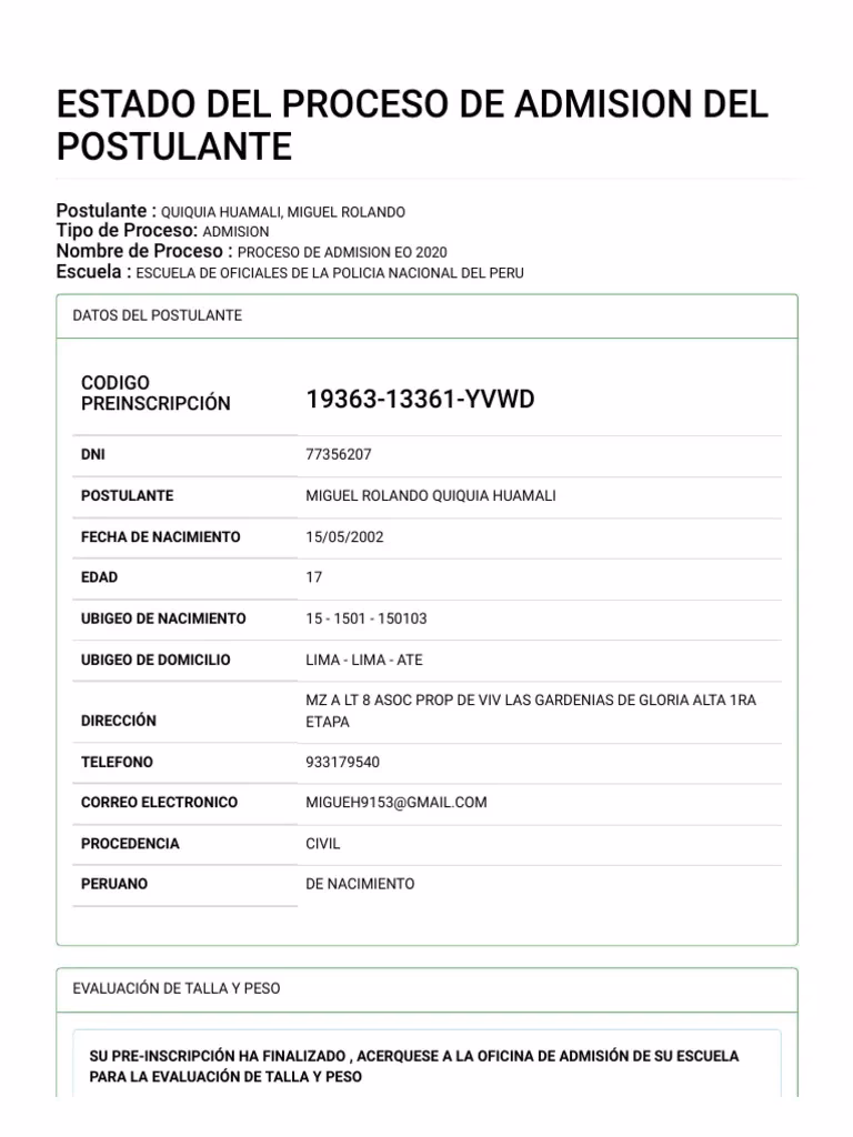 ¿Cómo entrar a la preinscripción?