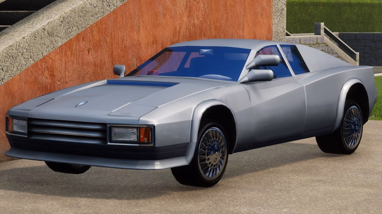 How do I hide a VCPD cheetah in GTA Vice City?