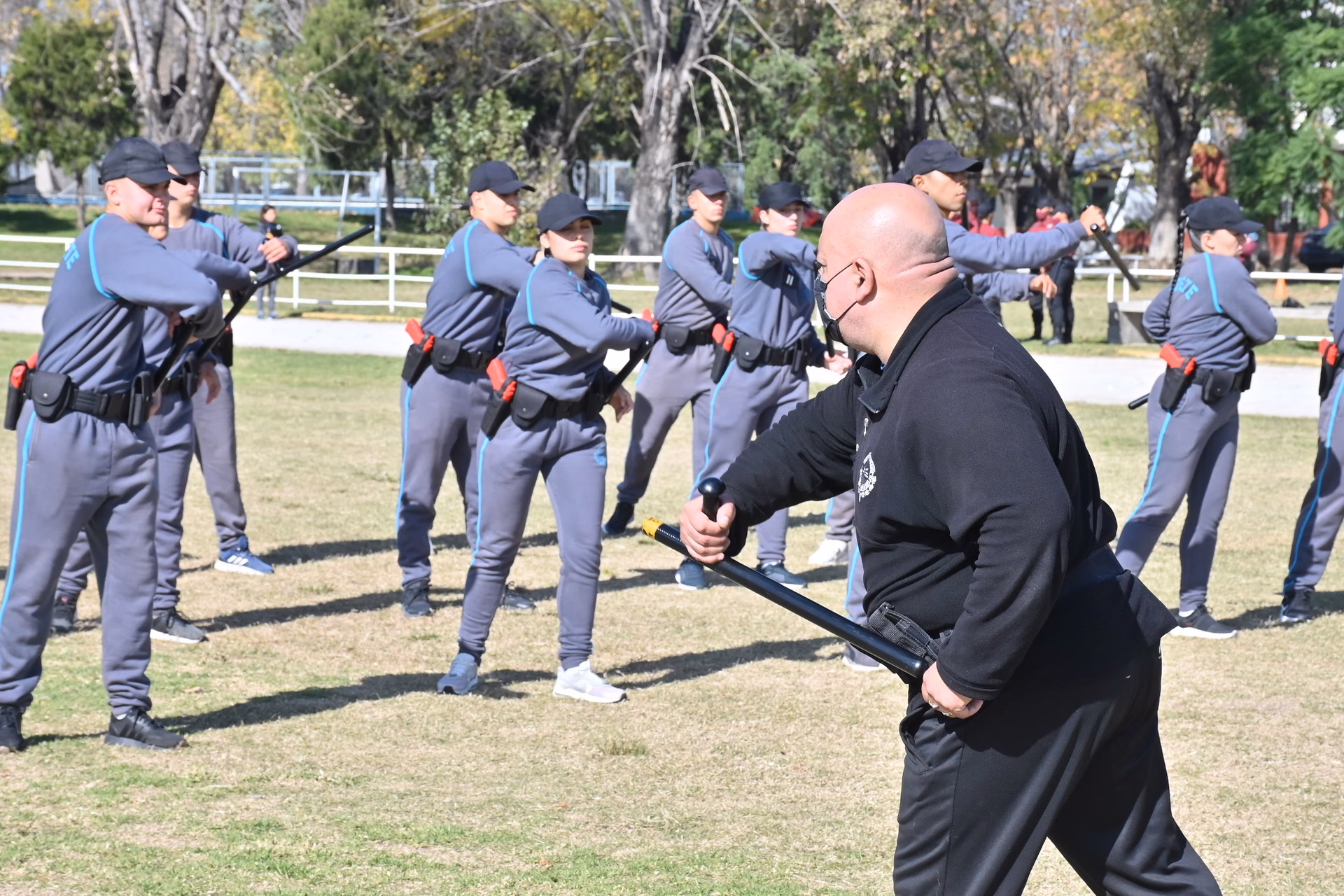¿Cuáles son los riesgos del entrenamiento para policías?