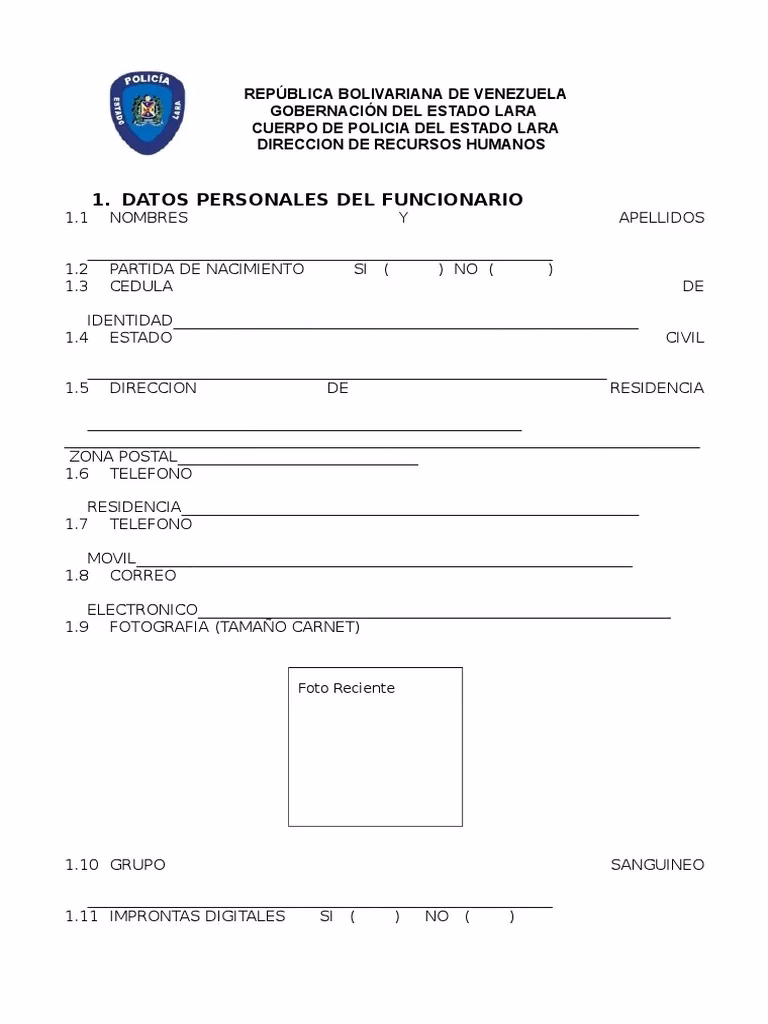 ¿Cómo reconocer a una persona en un expediente?