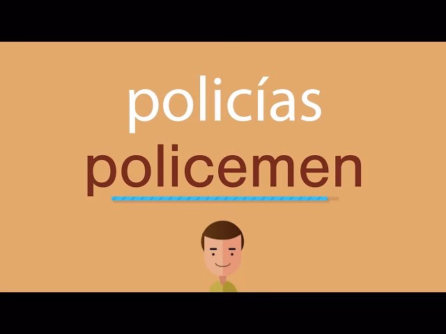 ¿Cuál es la diferencia entre policía y Policía?