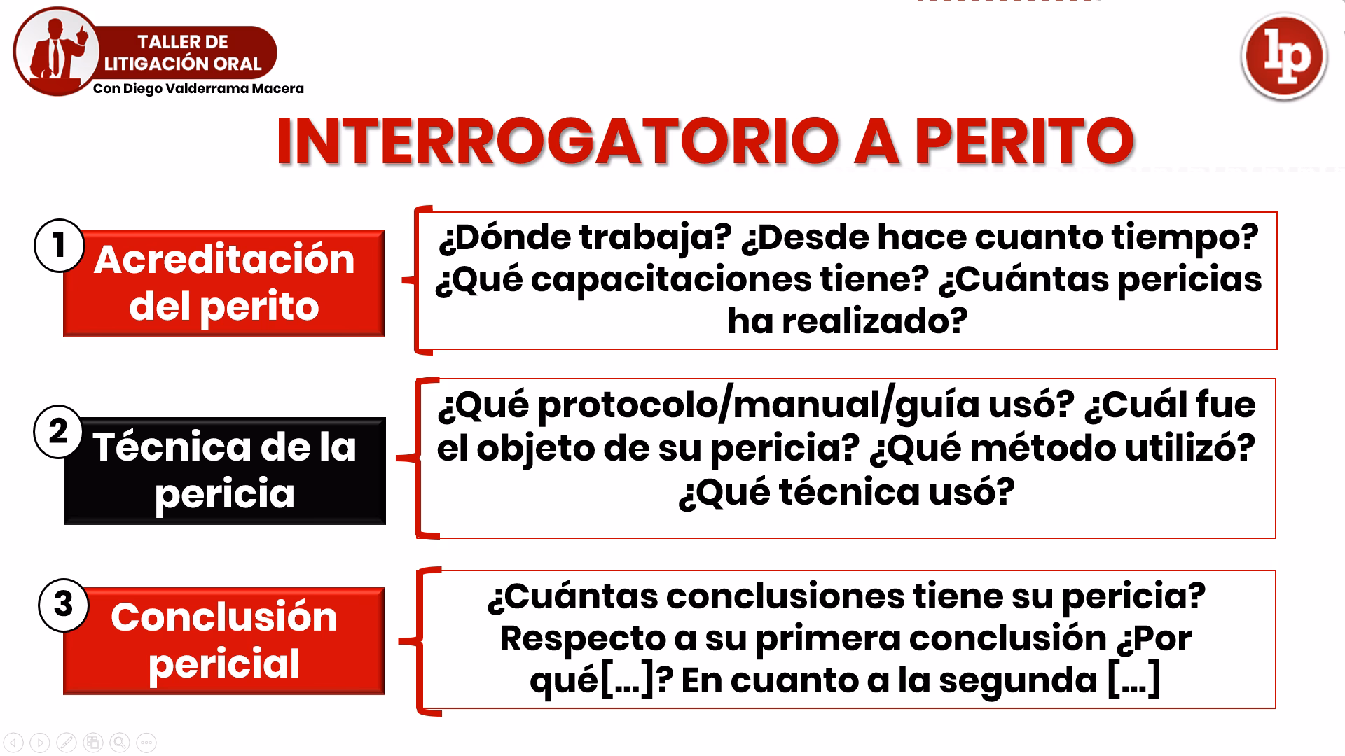 ¿Qué es el testimonio de un policía en un juicio oral?