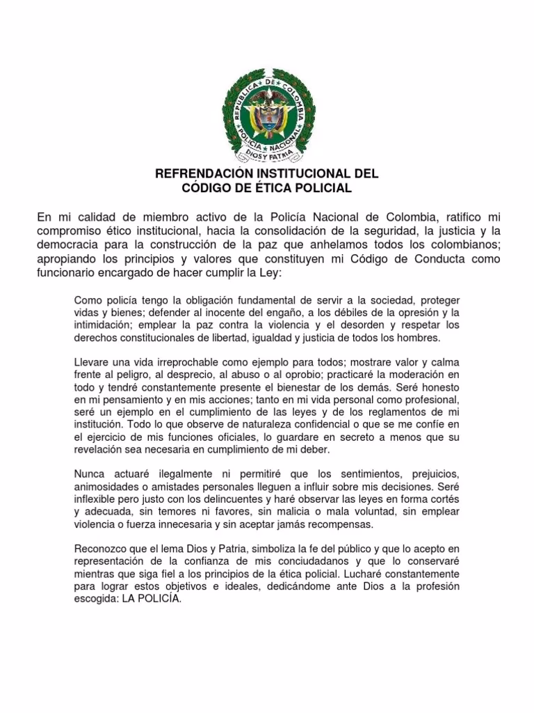 ¿Cuáles son las consecuencias negativas de la ética policial?