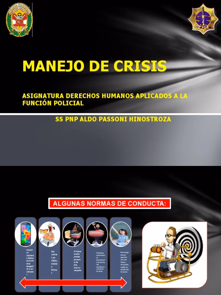 ¿Cuáles son las funciones de un jefe de crisis?