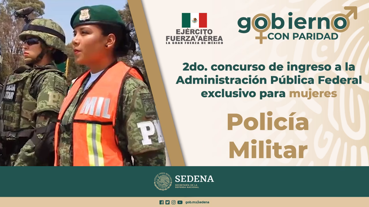 ¿Cómo entrar a la policía militar mexicana?