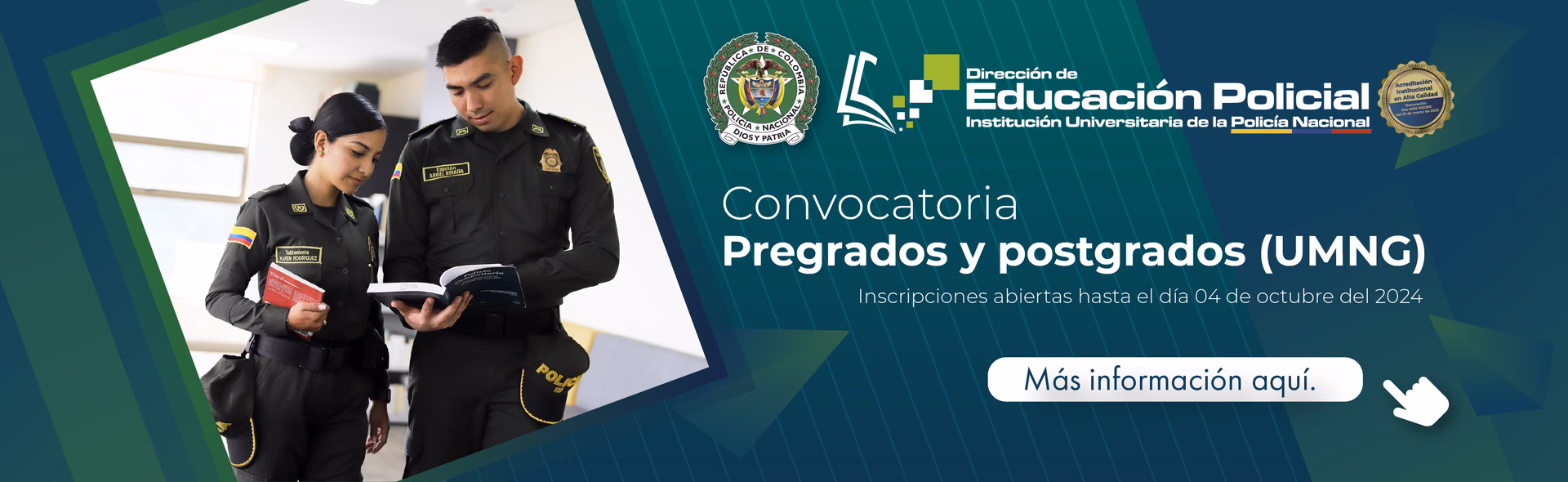 ¿Qué oportunidades ofrece la Policía Nacional para docentes?