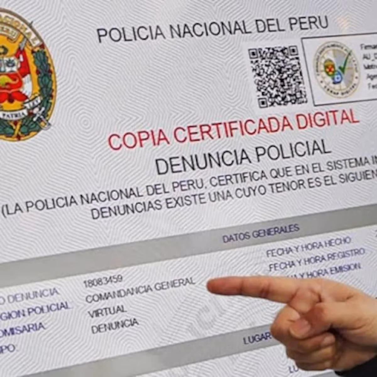 ¿Cómo hacer una denuncia policial digital en Perú?