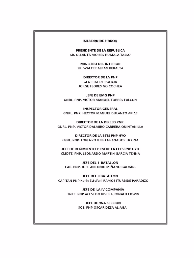 ¿Qué es el Consejo de Honor y Justicia de las instituciones policiales?