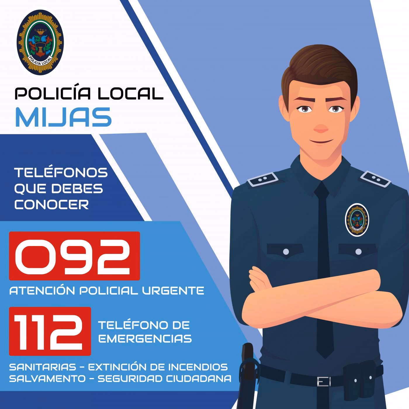 ¿Qué se puede denunciar en el número de la policía?