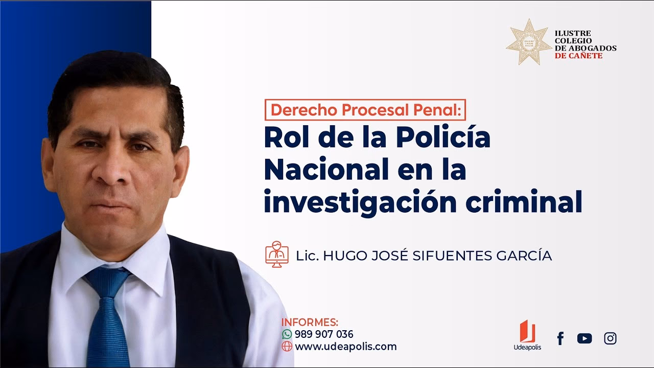 ¿Cuál es el papel de la policía en la investigación de crímenes?