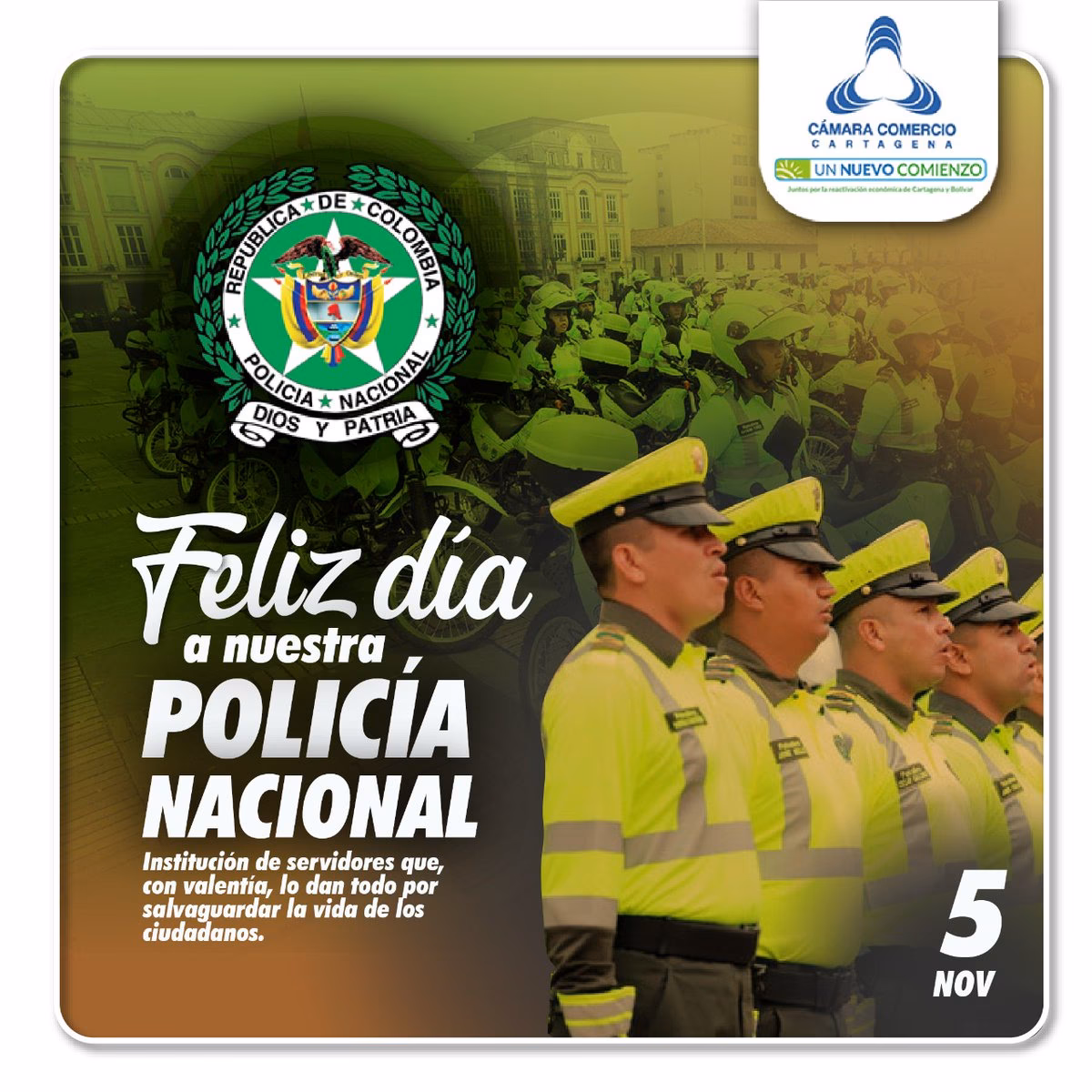 ¿Cuándo es el día de la Policia?