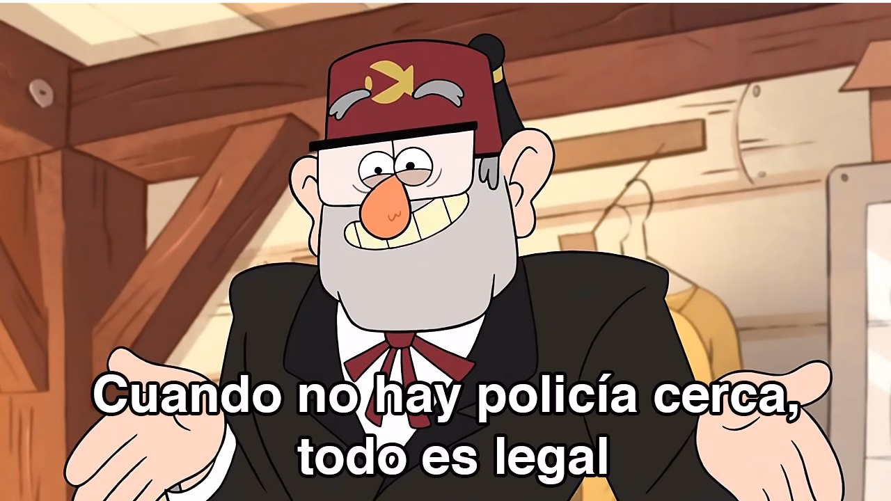 ¿Por qué crees lo que dice la policía?