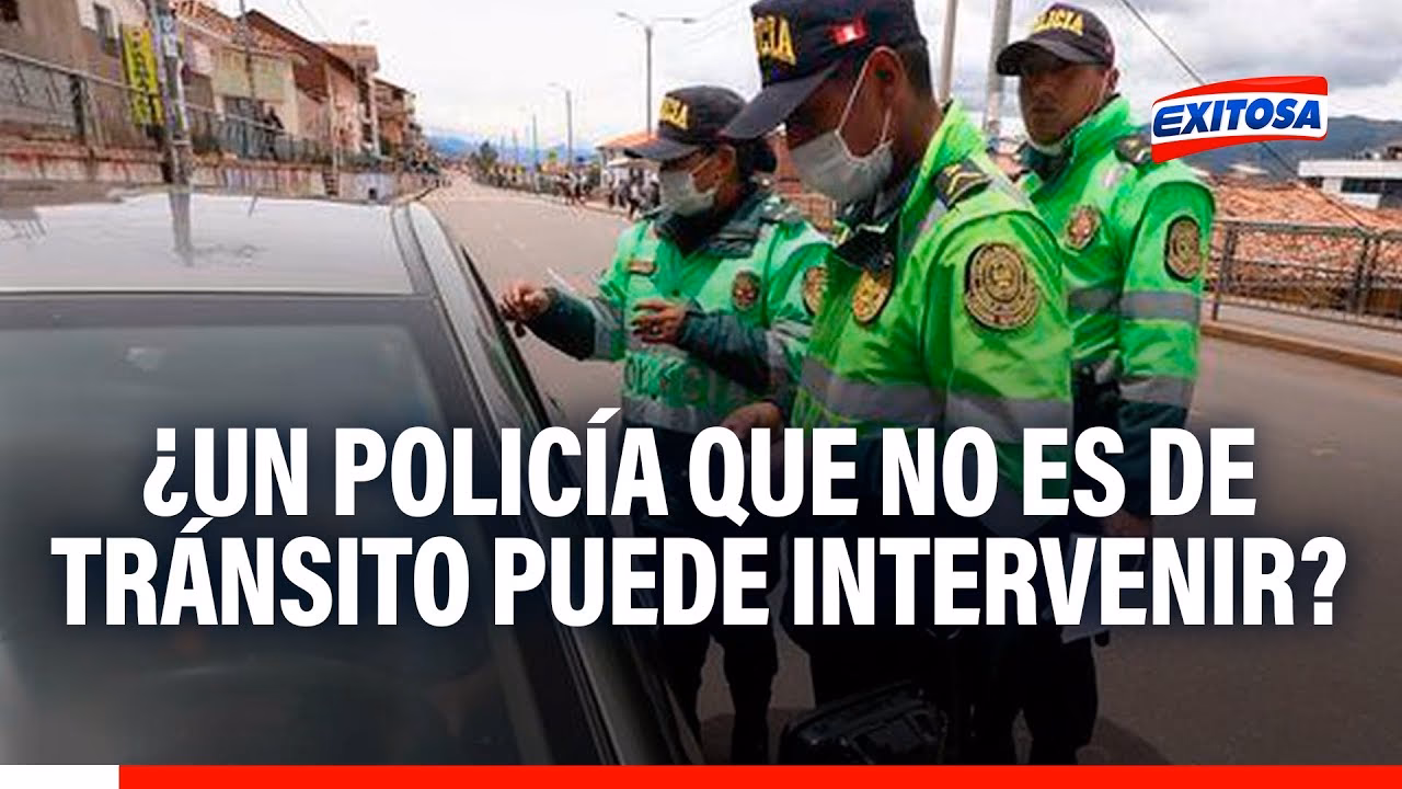 ¿Qué hacer frente a una intervención policial distinta a lo vehicular?