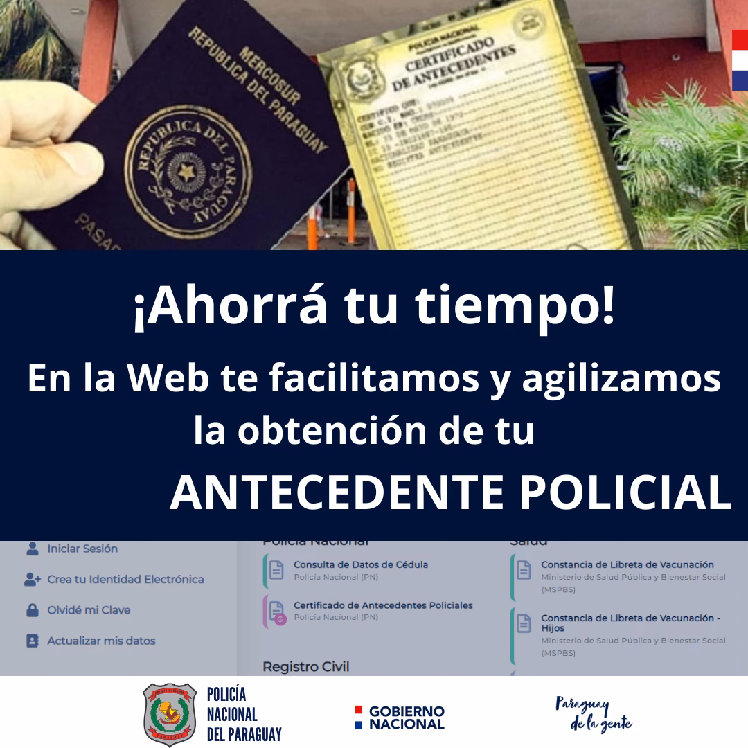 ¿Cuánto cuesta el certificado de antecedentes policiales virtual?
