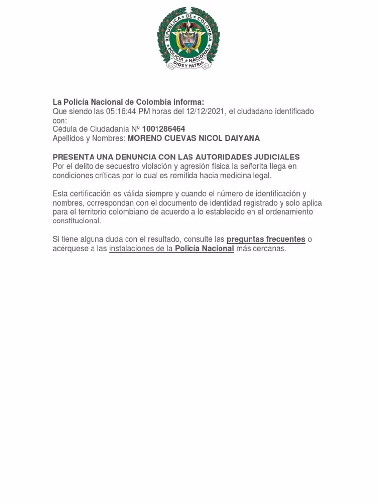 ¿Qué es la denuncia policial digital?