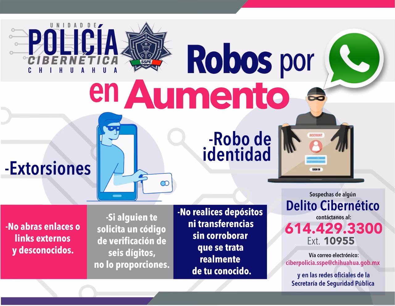 ¿Cuál es el número de teléfono de la Policía Cibernética?