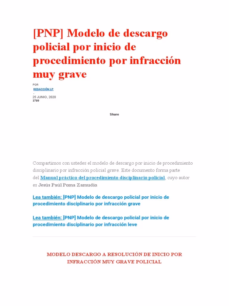 ¿Cuáles son los requisitos del escrito de descargos?