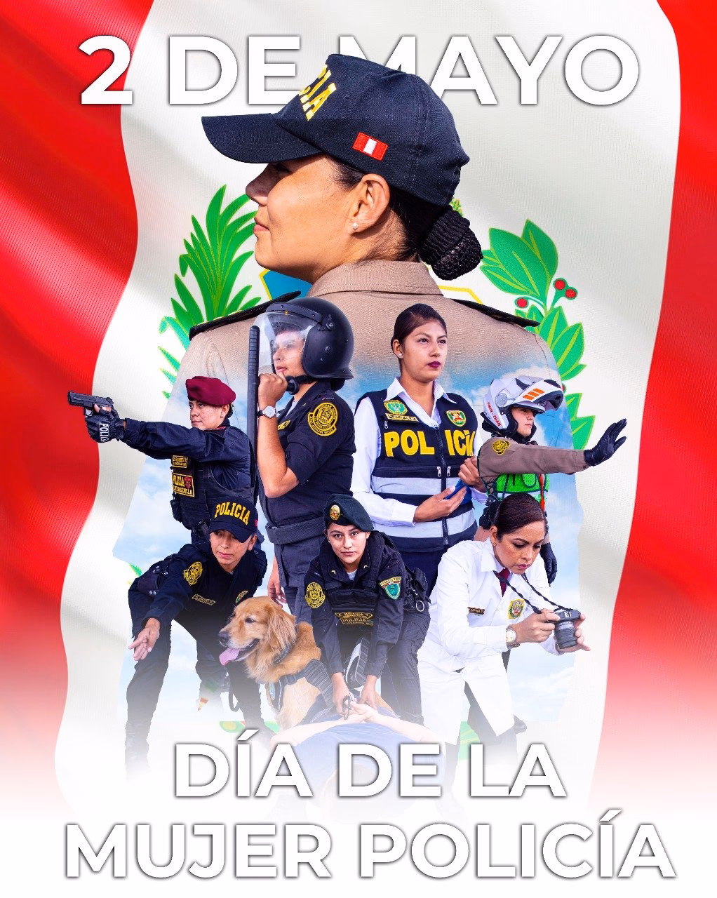 ¿Cuál es el día de la mujer policía?
