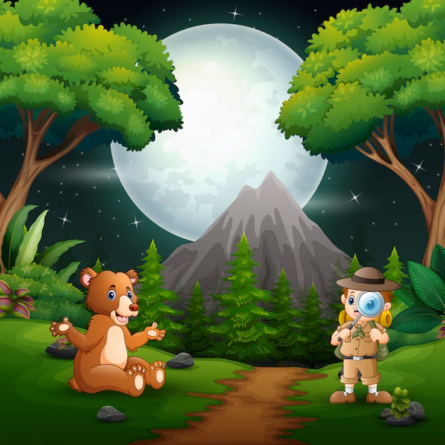 ¿Qué se puede hacer con las imágenes de bosque dibujo?