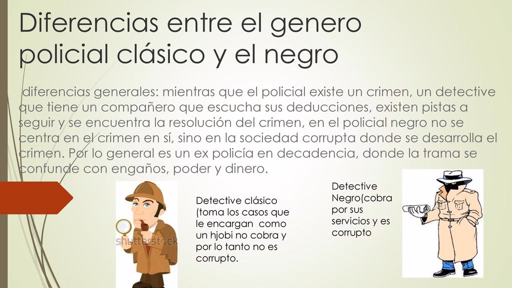 ¿Cuál es la diferencia entre policía y detectives privados?
