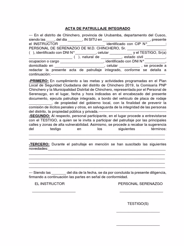 ¿Qué es el patrullaje diario de Serenazgo?