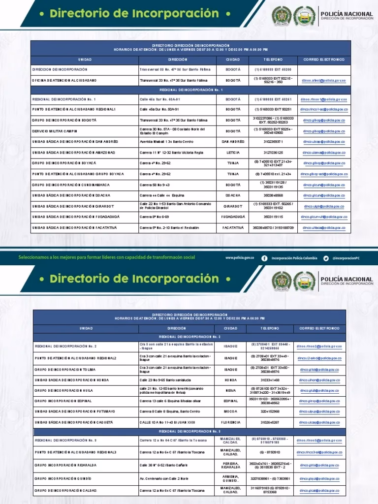 ¿Quién es el director de la policía?