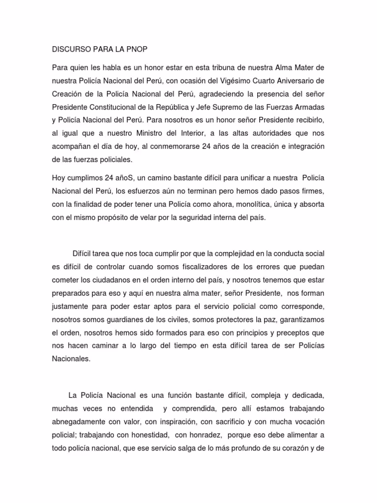 ¿Por qué la policía de Perú dejó de ser presidente?